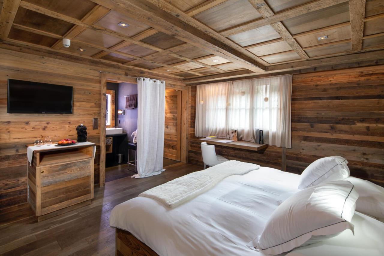 Hostellerie Du Pas De L'Ours "Relais Et Chateaux" Crans-Montana Buitenkant foto