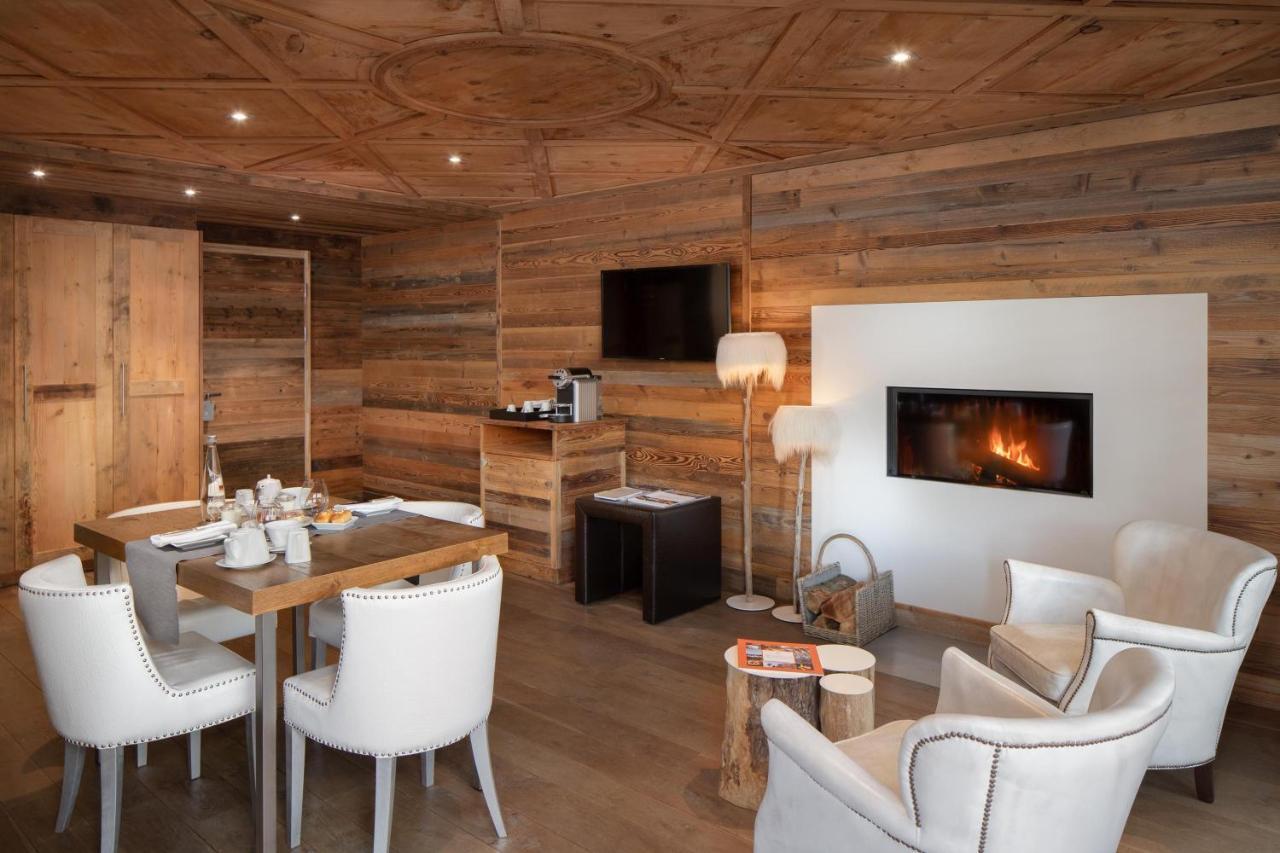 Hostellerie Du Pas De L'Ours "Relais Et Chateaux" Crans-Montana Buitenkant foto