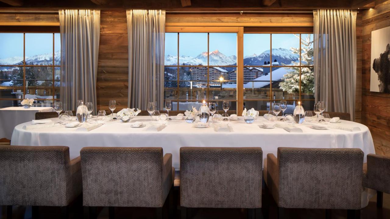 Hostellerie Du Pas De L'Ours "Relais Et Chateaux" Crans-Montana Buitenkant foto