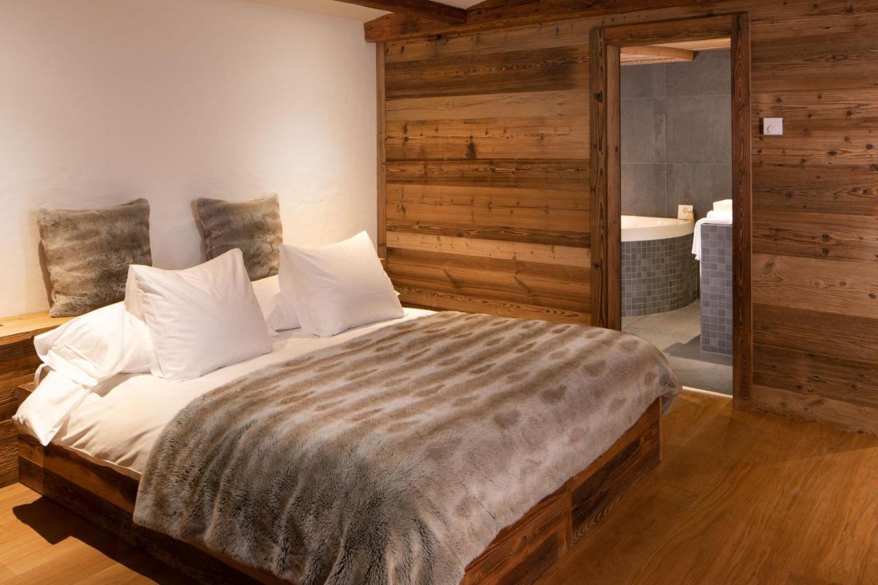 Hostellerie Du Pas De L'Ours "Relais Et Chateaux" Crans-Montana Buitenkant foto