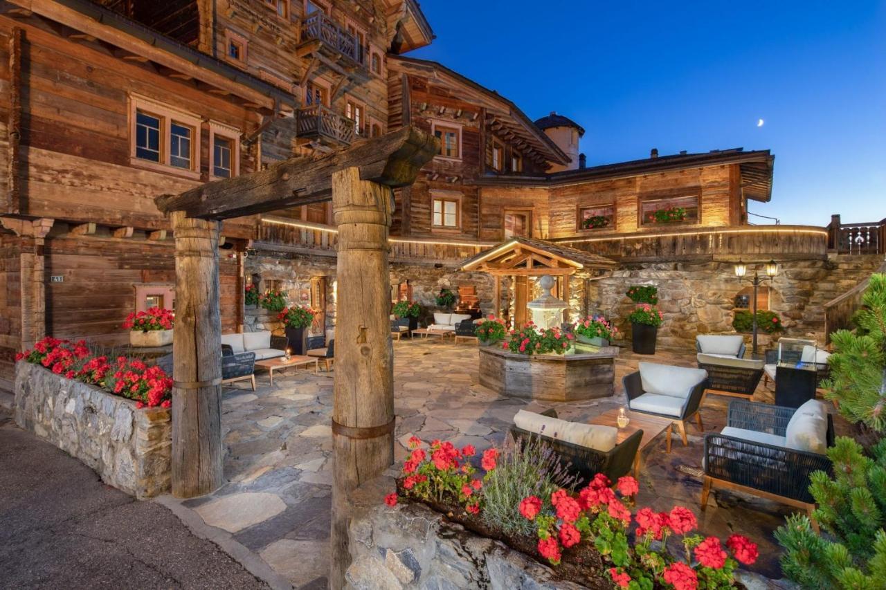 Hostellerie Du Pas De L'Ours "Relais Et Chateaux" Crans-Montana Buitenkant foto