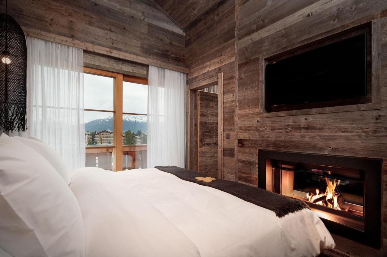 Hostellerie Du Pas De L'Ours "Relais Et Chateaux" Crans-Montana Buitenkant foto