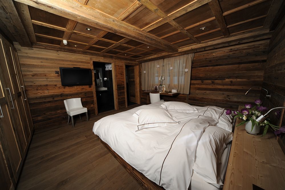 Hostellerie Du Pas De L'Ours "Relais Et Chateaux" Crans-Montana Buitenkant foto