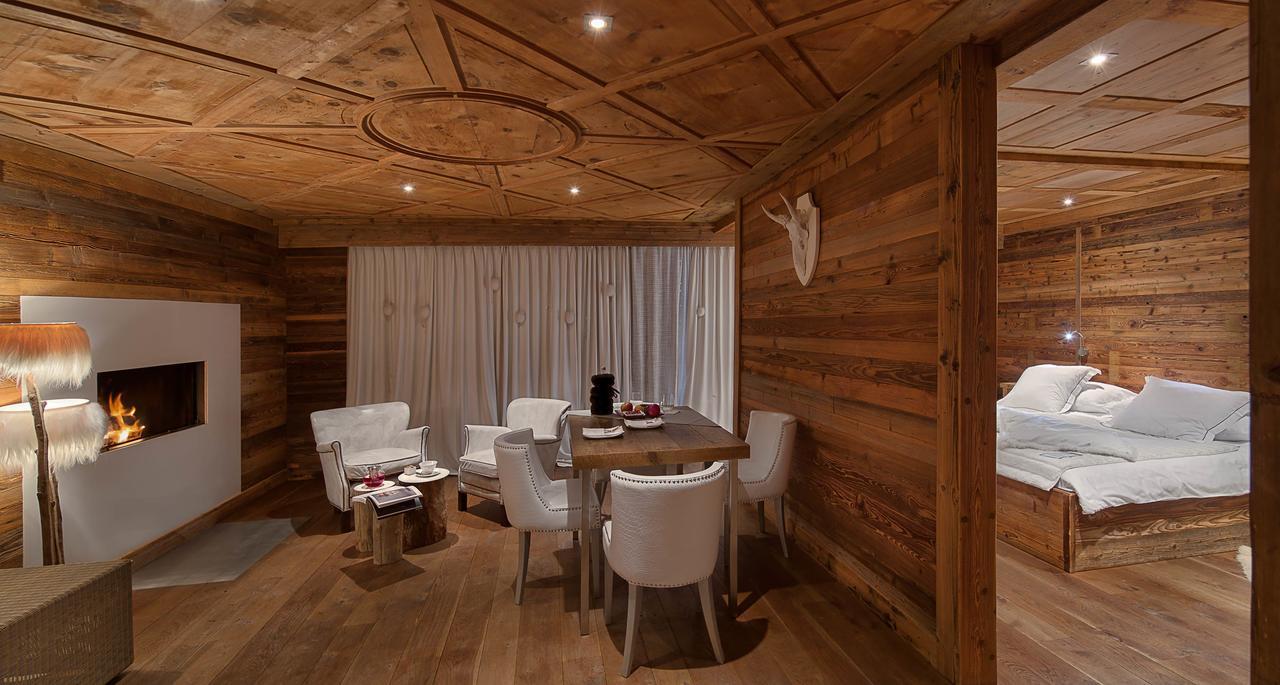 Hostellerie Du Pas De L'Ours "Relais Et Chateaux" Crans-Montana Buitenkant foto