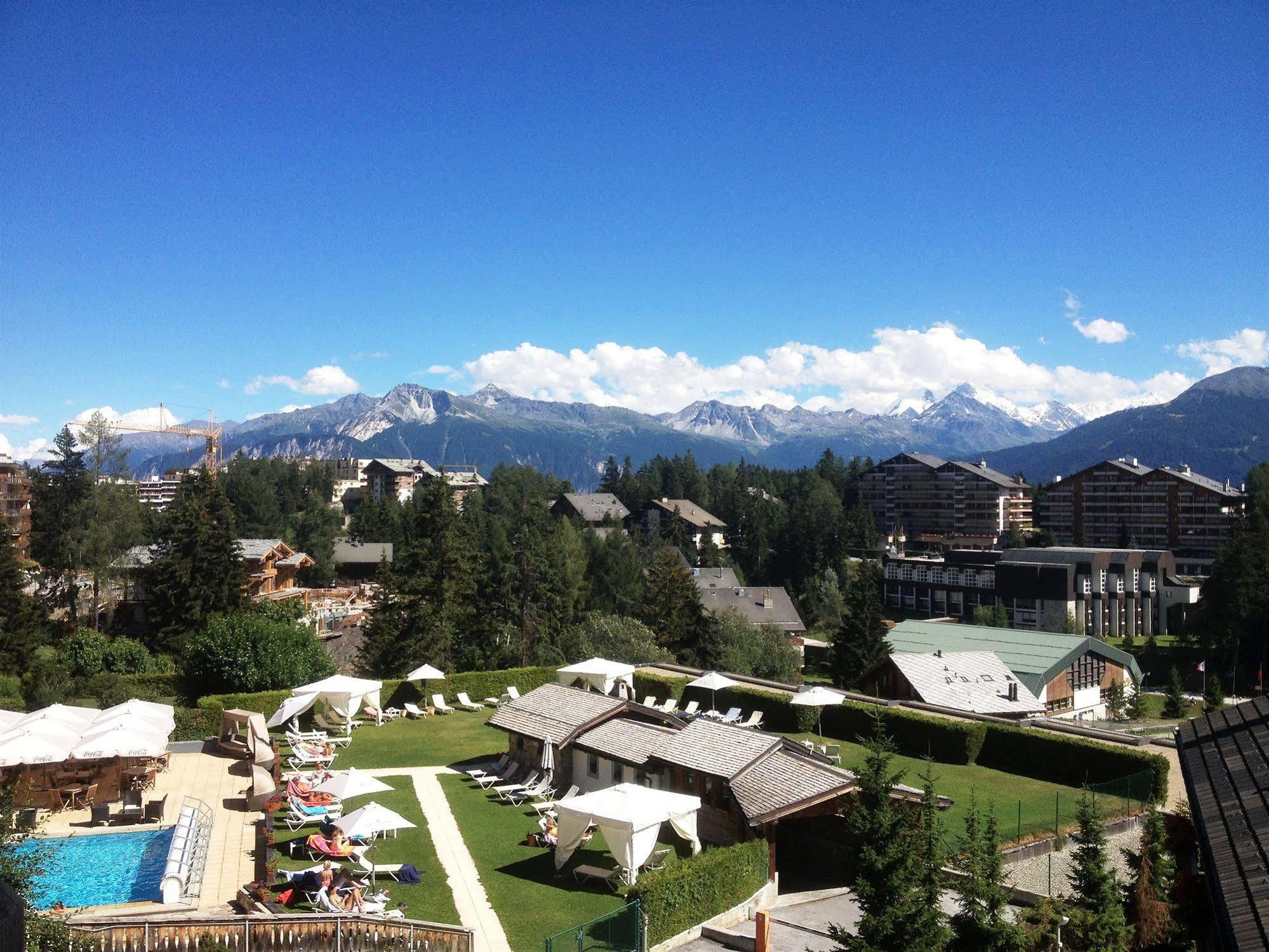Hostellerie Du Pas De L'Ours "Relais Et Chateaux" Crans-Montana Buitenkant foto