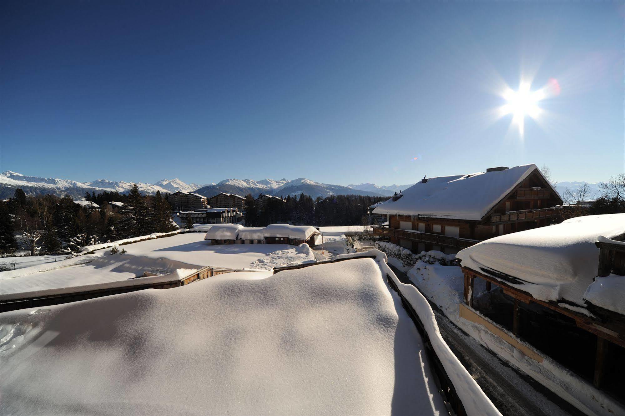 Hostellerie Du Pas De L'Ours "Relais Et Chateaux" Crans-Montana Buitenkant foto