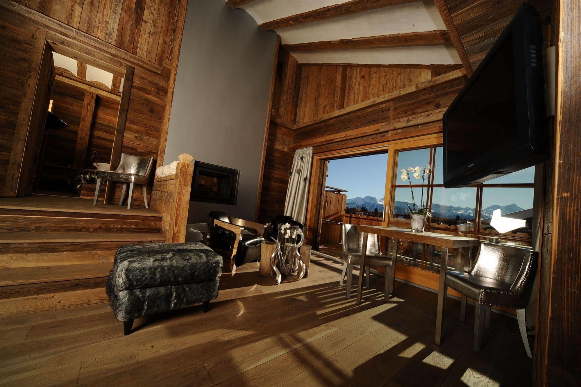 Hostellerie Du Pas De L'Ours "Relais Et Chateaux" Crans-Montana Buitenkant foto
