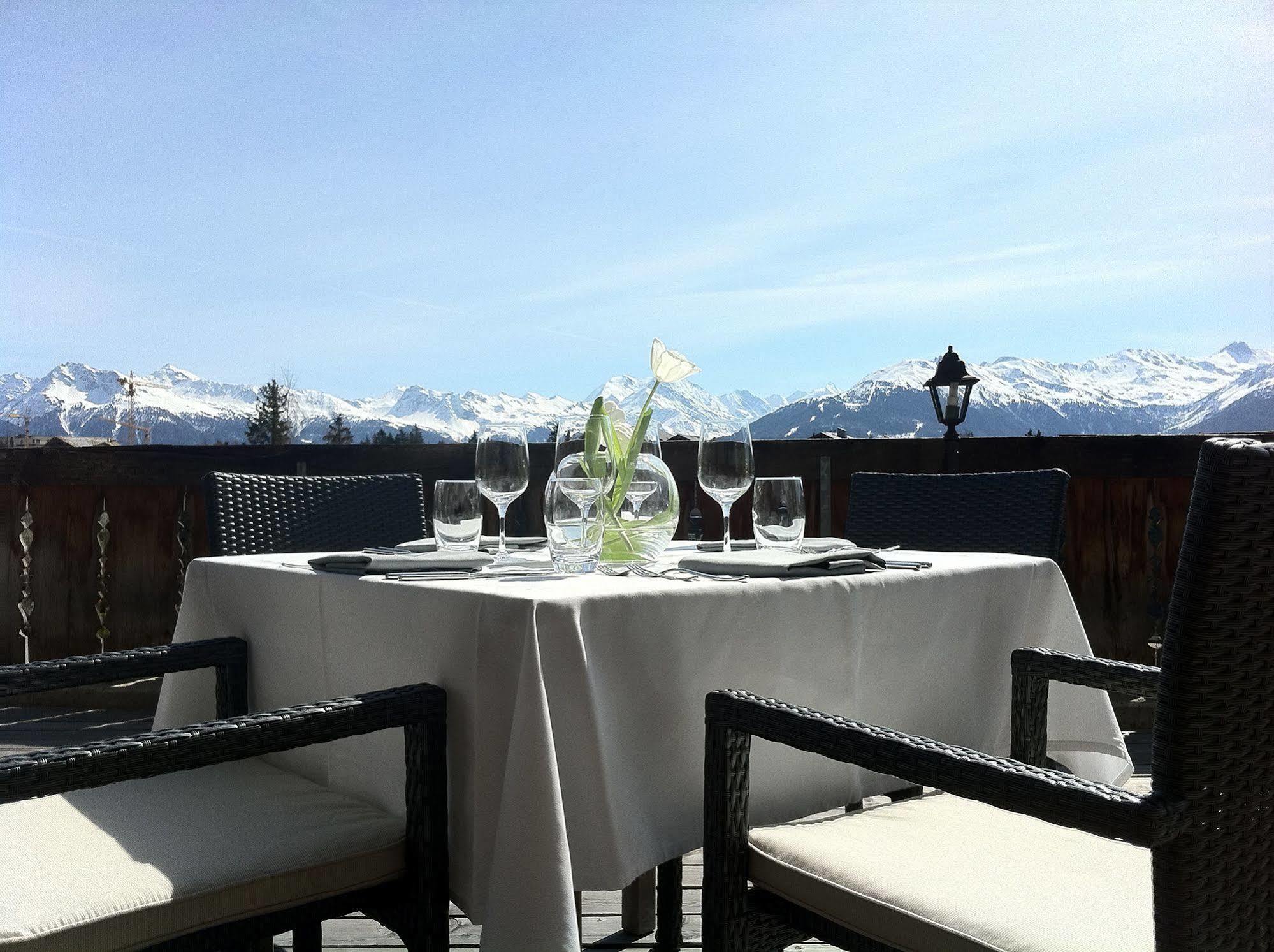 Hostellerie Du Pas De L'Ours "Relais Et Chateaux" Crans-Montana Buitenkant foto