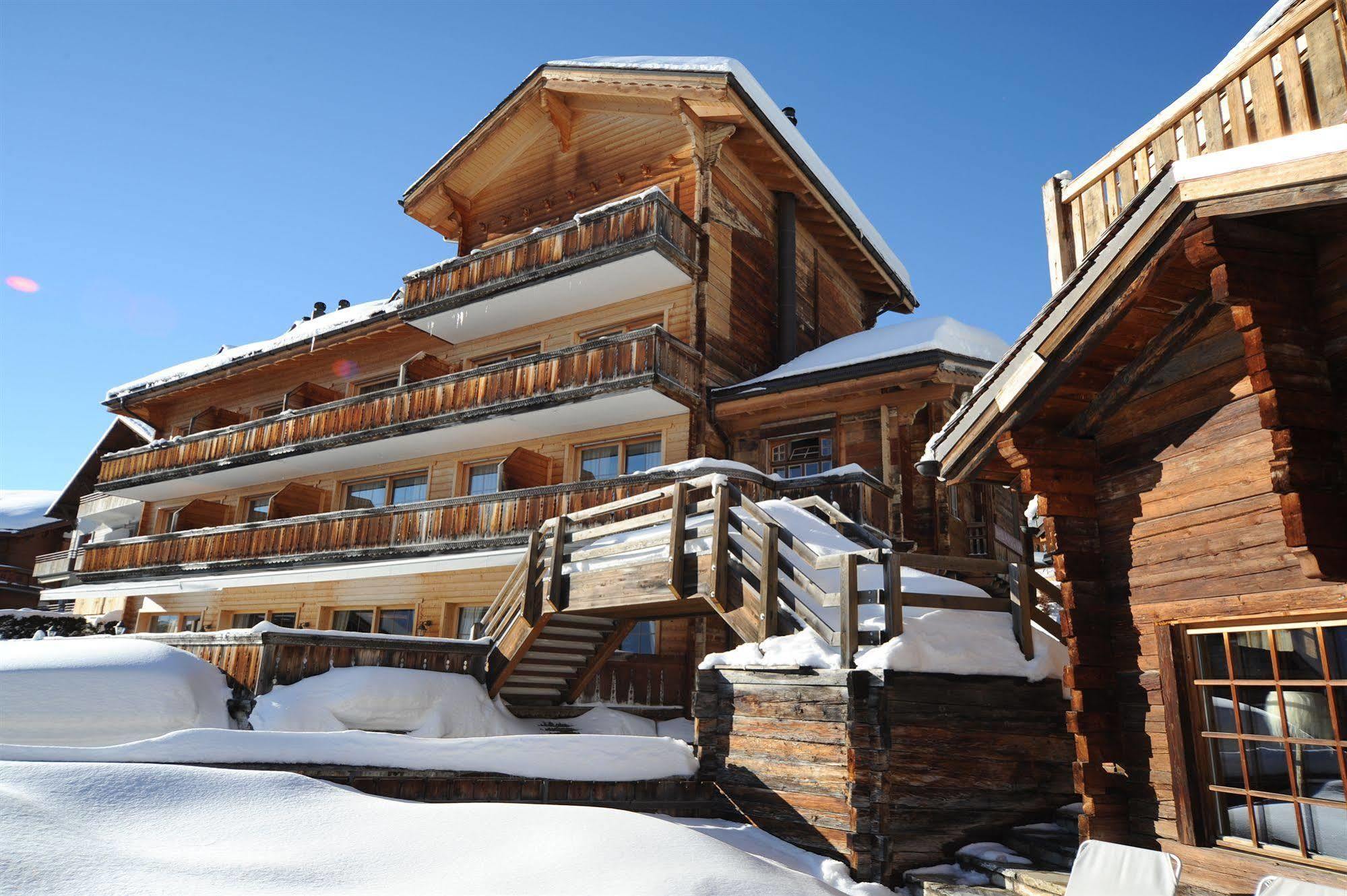 Hostellerie Du Pas De L'Ours "Relais Et Chateaux" Crans-Montana Buitenkant foto