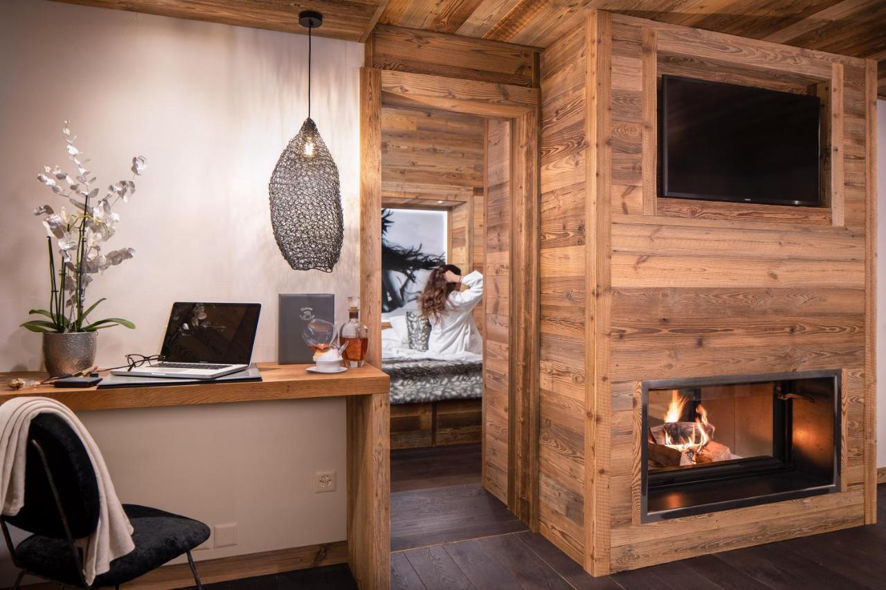 Hostellerie Du Pas De L'Ours "Relais Et Chateaux" Crans-Montana Buitenkant foto
