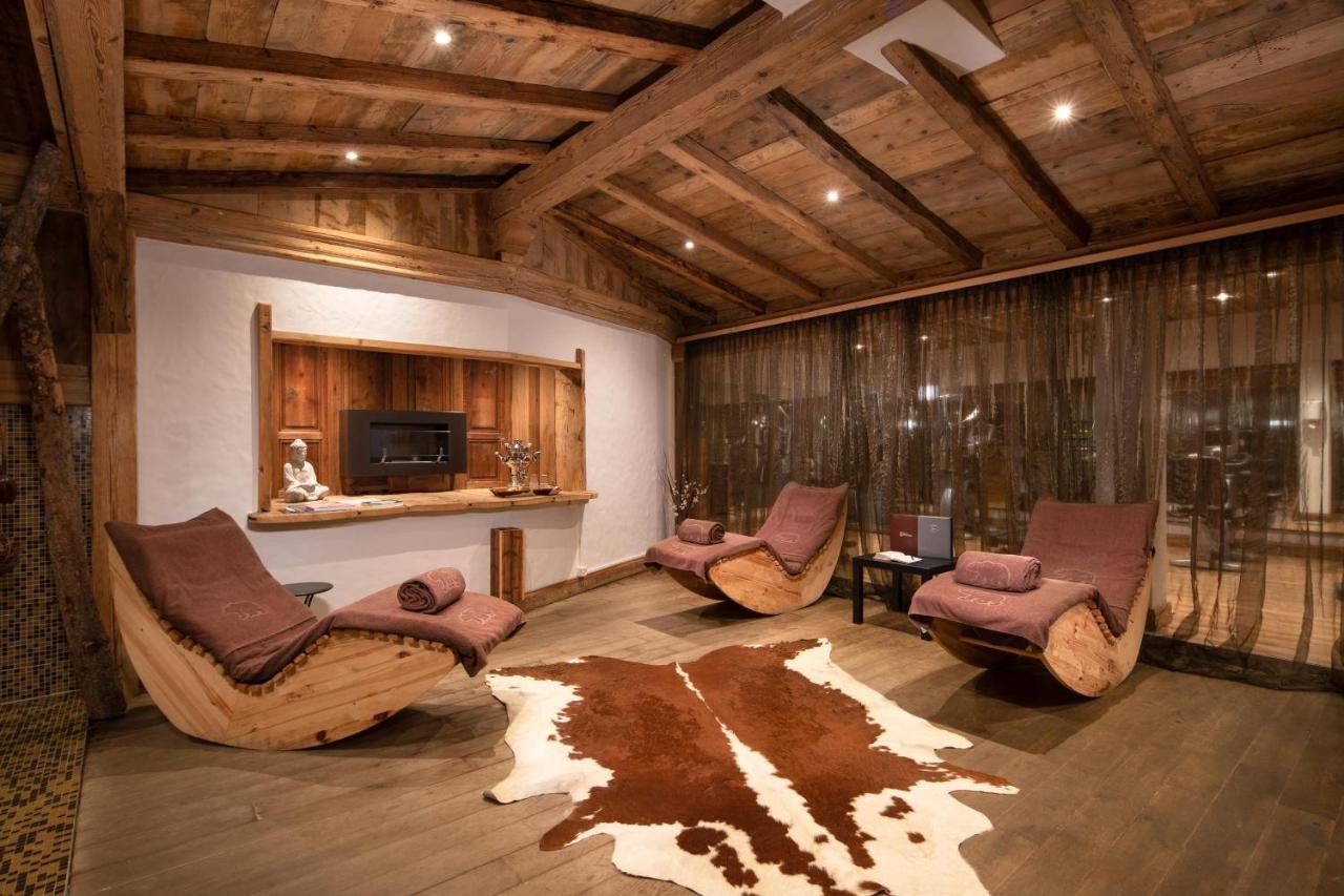 Hostellerie Du Pas De L'Ours "Relais Et Chateaux" Crans-Montana Buitenkant foto